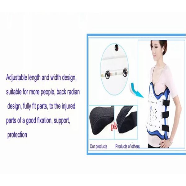 Men And Women Thoracic Orthosis Waist Brace Back Lumbar Support Free size