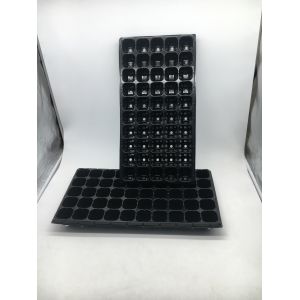 50 Cavity Transplanting Nontoxic Seed Germination Tray With Lid