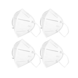 Vertical Fold Flat Foldable FFP2 Mask Anti Particulate Logo Customized