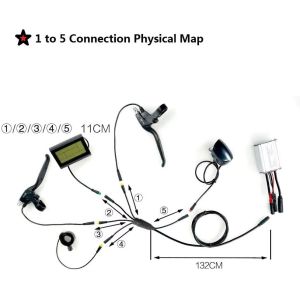 IP65 M8 Mini Small Size Signal Transmission Power Connector Male Female 6Pin LED
