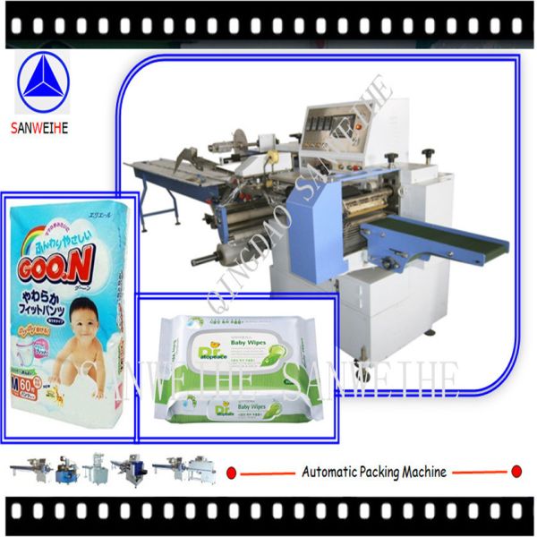 20-100 Mm Width Flow Wrap Packing Machine Designed for Long Service Life and