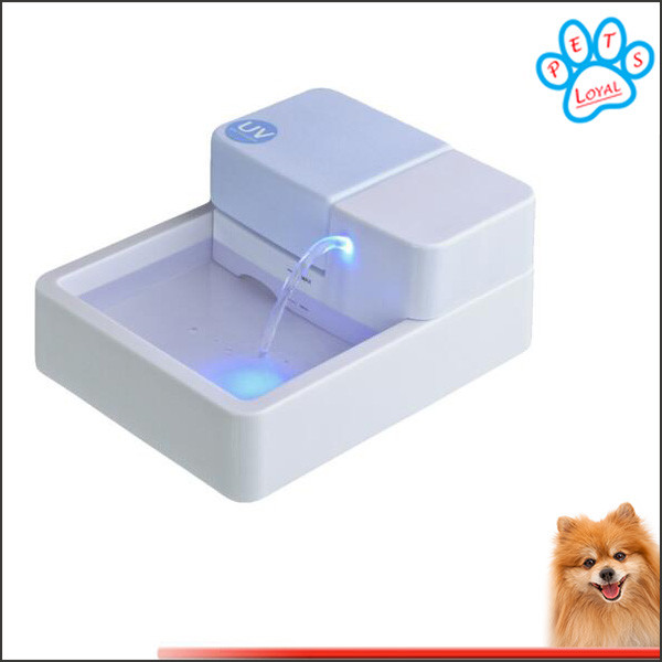Quality Premium Pet Fountain Drinking Water Bowel Feeder LED Light UV Purification Circulates Wate wholesale