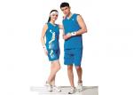 Summer Multi Color Youth Sports Uniforms Dry Fit Fabric For Basketball Player