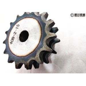 Standard 40 Chain Double Chain Sprocket 50B15T Blacken Surface Treatment