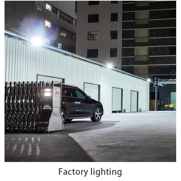 Aluminum IP67 Solar Flood Light Outdoor 50w 100w 200w 300w Wall Led