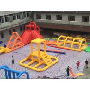 Commercial grade Water Floating Aqua Park Amusement Inflatable Floating Water