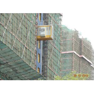 36 M / Min Construction Material Lifting Rack & Pinion Hoist