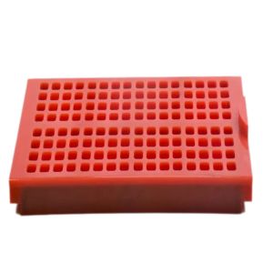 300 X 500mm Rubber Screen Mesh Red Black Mining For Mineral Vibrating