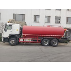 HOWO SINOTRUK Water Tank Truck 380HP With High Pressure Flush Function 6×4
