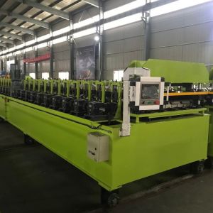 Steel 10-15m/Min PLC Controlled Wall Panel Roll Forming Machine With Hydraulic