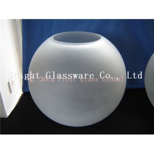 Cheap frosted glass lamp shade, glass global cover for sale