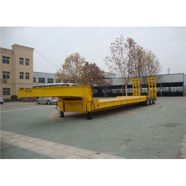Quality 4 Axles 100 Ton Heavy Haul Trailer Front Load Common Mechanical Suspension wholesale