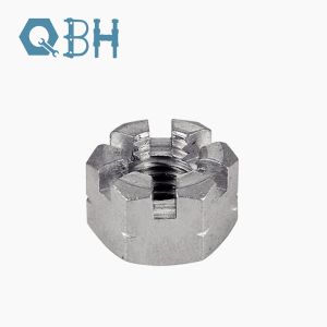 Hot Forging Hex Slotted Nuts DIN935 DIN937 DIN979