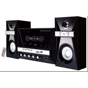 China 2.1 home theater speaker with USB/SD/FM/Remote control function ,subwoofer speaker,usb sd card speaker on sale