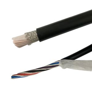 600V PUR Shielded Robotic Towline Cable Bending Resistant