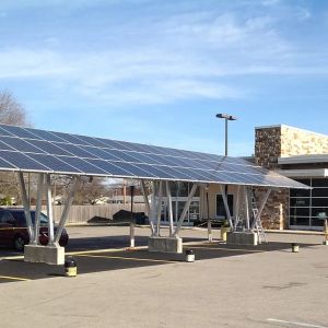 Natural 9kw Full Installation Solar Rack Aluminium Car Parking Structure System