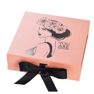 Book Type Keepsake Folding Cardboard Boxes Organizer Packaging ODM