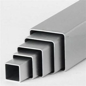 China 201 321 316 304 Stainless Steel Square Tube Aisi Inox Pipe Hairline on sale