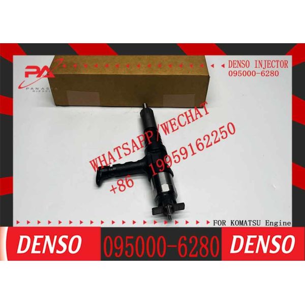 6219-11-3100 095000-6280 Fuel Injector Common Rail Injector for PC800-8 PC650-8 SAA6D140E-5 6D140 6120 for Best Price