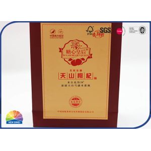 Environmental Matt Lamination Shopping Paper Bags With Handles