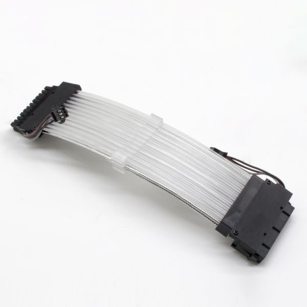 Female to Male RGB Lights Double Layer Straight 24Pin RGB Motherboard Extension Cable PC Cable Extension