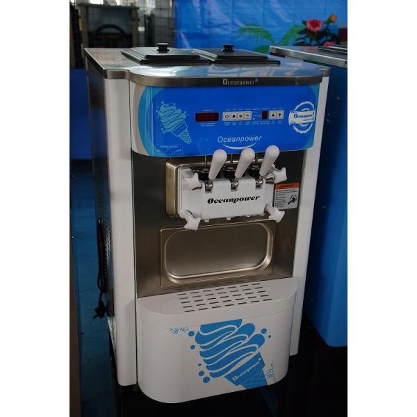 Aspera compressor.30L/H.OP130 Table Top Soft Ice Cream Machine Frozen Yogurt