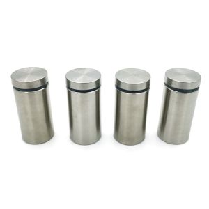 Hollow Advertising Standoff Fixing Clamp Display Clip Stainless Steel Advertisem