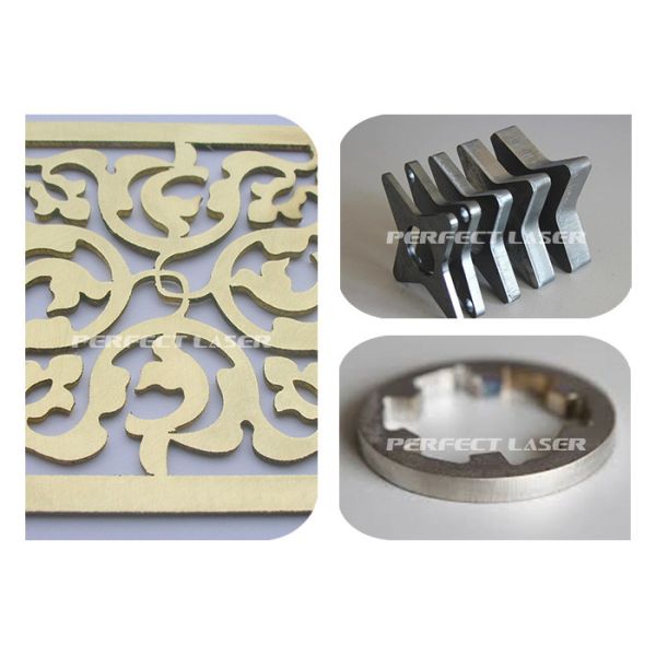 0.05mm Positioning Accuracy Steel Sheet Cutting Machine 700w Metal Handicrafts Applied