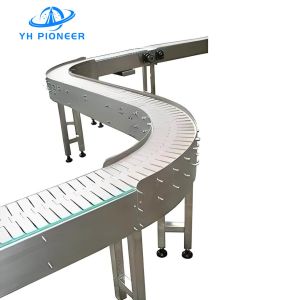 Cheap Low Noise Flexible Chain Conveyor Adjustable Speed and Various Voltage Options for sale