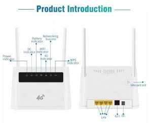 Cheap 4G Card Wireless Fiber Optic Modem Router Hotspot LTE CPE Wifi for sale