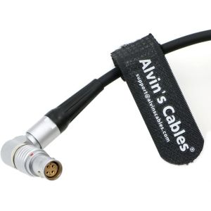 Alvin's Cables RED DSMC2 D-Tap To 1B 6 Pin Female Rotatable Right Angle Power