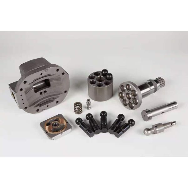 MKV23 MKV33 Excavator Hydraulic Pump Parts Cylinder Block Piston Valve Plate