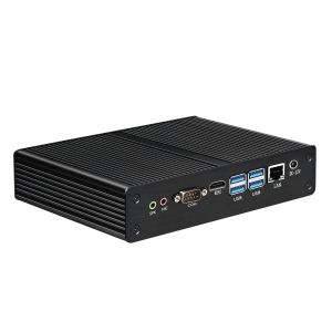 Intel Celeron Industrial Fanless PC With DDR3L 8GB RAM And Dual COM Linux