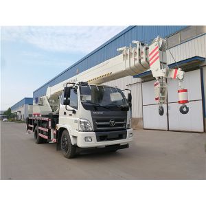 Flexible 12T Crane Construction Equipment Functional Design And Mechanism Design