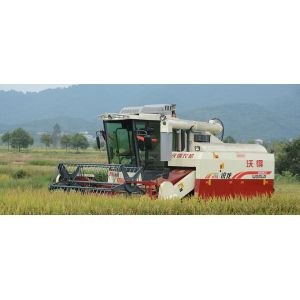 RL（4LZ-6.0P）102hp TRACK COMBINE HARVESTER crops rice grain tank combine