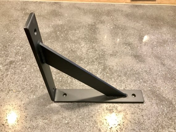 ISO9001 Rohs CE Heavy Duty Weld L Shaped Shelf Brackets for Supporting Fixed and Assurance