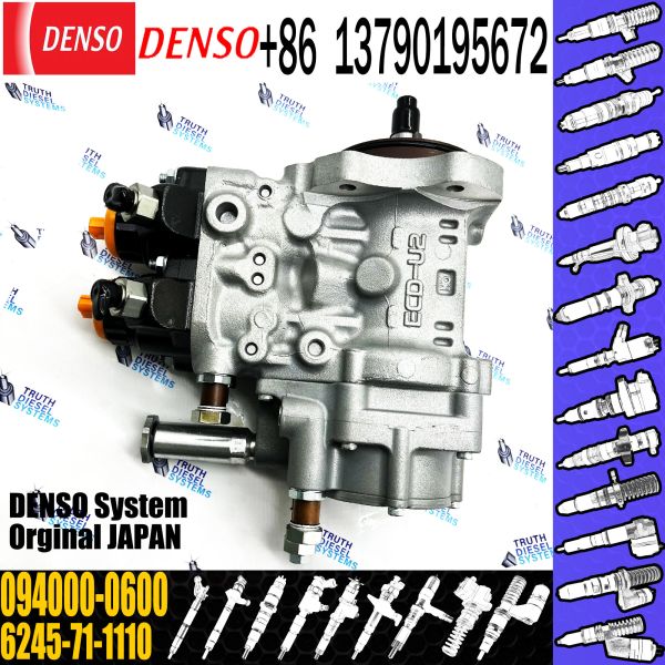 Quality JISION PC1250-8 Engine Fuel Injection Pump 6245-71-1101 094000-0600 wholesale