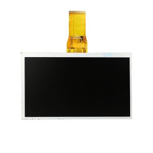 Cheap 400cd/M2 7 Inch 800x480 TFT LCD Displays With 24 Bit RGB Interface for sale