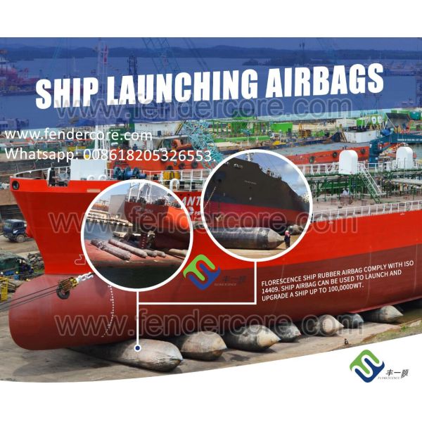 Floating Ship Rubber Airbag Marine Airbags For Ship Launching And Landing