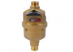 Domestic Multi Jet Brass Water Meter Anti-theft for Cold / Hot Water LXH-15A