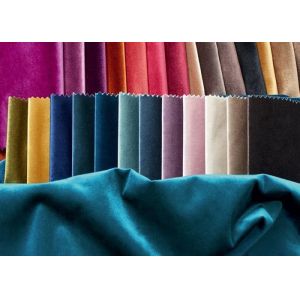 100% Eco Friendly Polyester Holland Velvet Fabric For Sofa 700D
