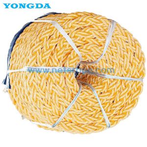 8 /12 Strand High Performance Braided Synthetic PP UHMWPE Mooring Rope For