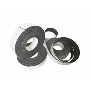 Black / White EVA foam One Sided Adhesive Foam Tape Masking Cushioning Function