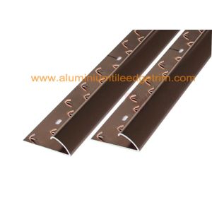 Single Sided Metal Carpet Gripper Strips Chrome Carpet Door Bars Matt Anodised