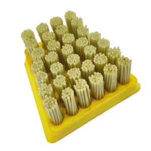 Frankfurt Shape Diamond And Silicon Carbide Antique Brush For Stone Surface