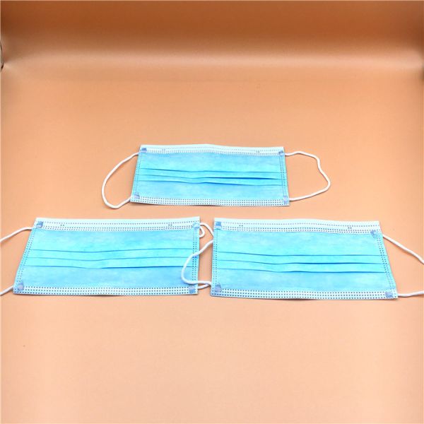 Quality High Filtration Rate Non Woven Fabric Face Mask Blue or Color Customized wholesale