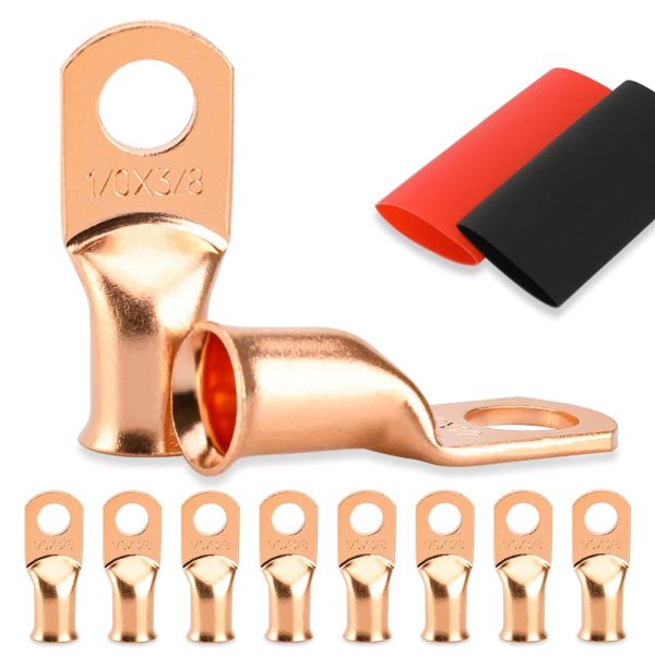 Quality Durable Battery Terminal Ring Connector , Anti Corrosion Car Battery Ring Connectors 8pcs wholesale