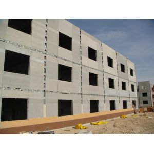 Fireproof Calcium Silicate Board Partition Siding , Exterior Fibre Cement Cladding Board