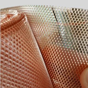 Expanded Copper Mesh 1m-10m Length For EMI Shielding Room
