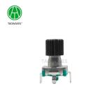 Rotary Encoder With Push Button Knob Shaft Lagging Contact Brush Type Operating